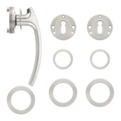 Würth Türdrücker ZD 21, Rosette BB, PZ, WC, Vernickelt -Heimwerkzeuge 0687170300 wuerth tuerdruecker zd21 verschraubung