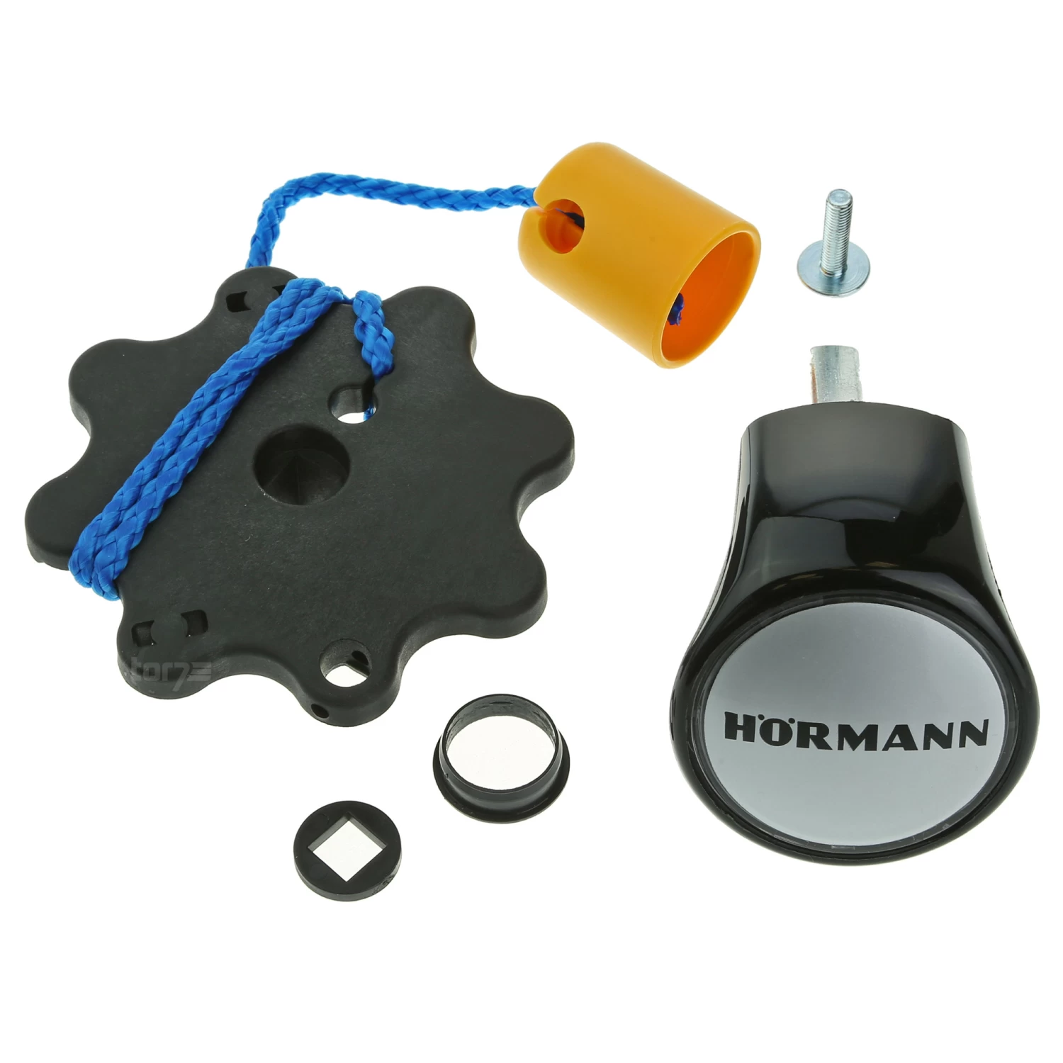 Hörmann Torgriffgarnitur, Kunststoff Schwarz, Für Schwingtore 5 Hörmann Torgriffgarnitur, Kunststoff Schwarz, Für Schwingtore – Bild 3