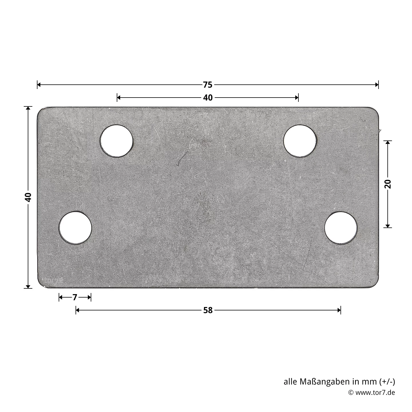 Hörmann Ersatz-Hebelarm Inkl. Adapterplatte, BRH 2000 Mm 9 Hörmann Ersatz-Hebelarm Inkl. Adapterplatte, BRH 2000 Mm – Bild 7