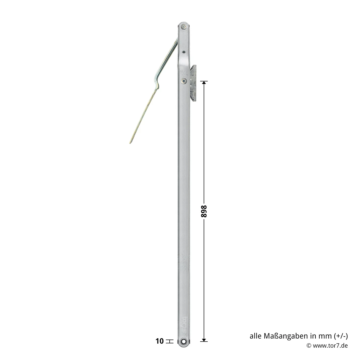 Hörmann Ersatz-Hebelarm Inkl. Adapterplatte, BRH 2000 Mm 8 Hörmann Ersatz-Hebelarm Inkl. Adapterplatte, BRH 2000 Mm – Bild 6