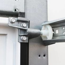 Hörmann Rollenhalter Mit Laufrolle Und Puffer, Rechts -Heimwerkzeuge 1084004 hoermann rollenhalter einbausituation