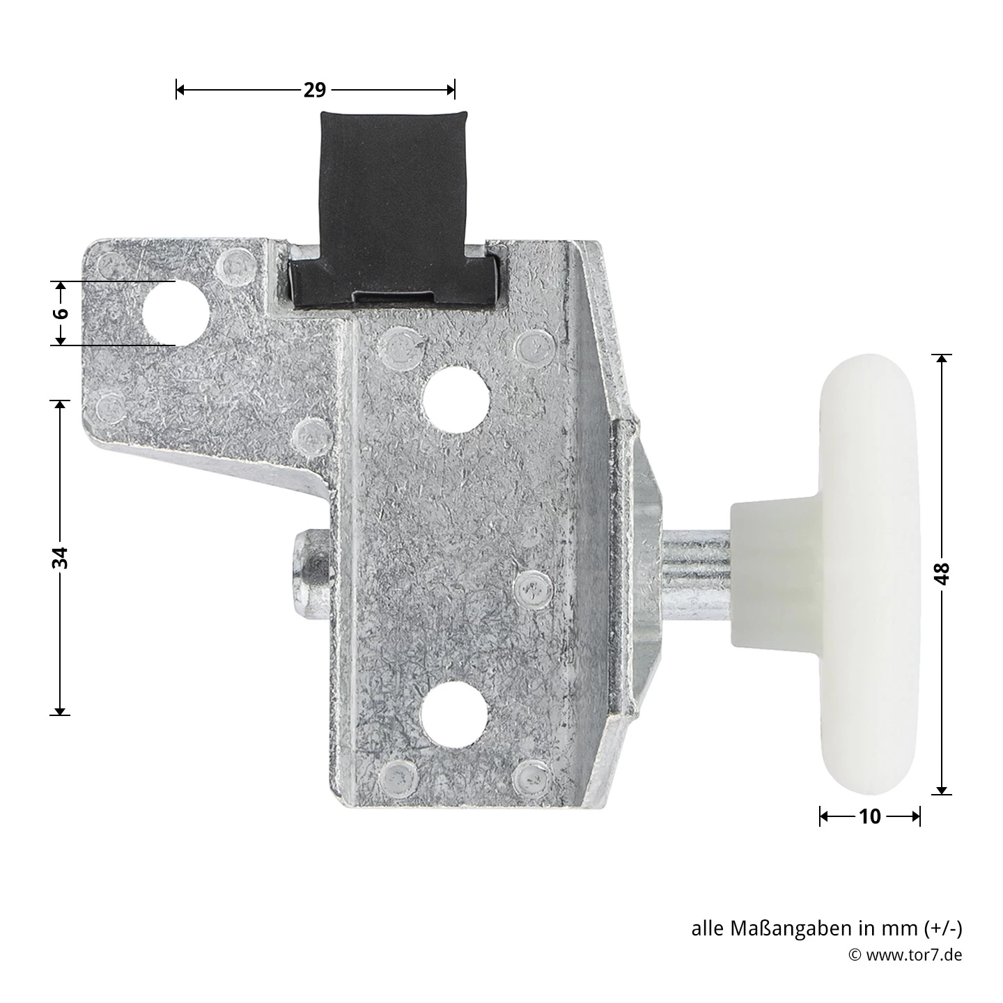 Hörmann Rollenhalter F80, Links 9 Hörmann Rollenhalter F80, Links – Bild 7