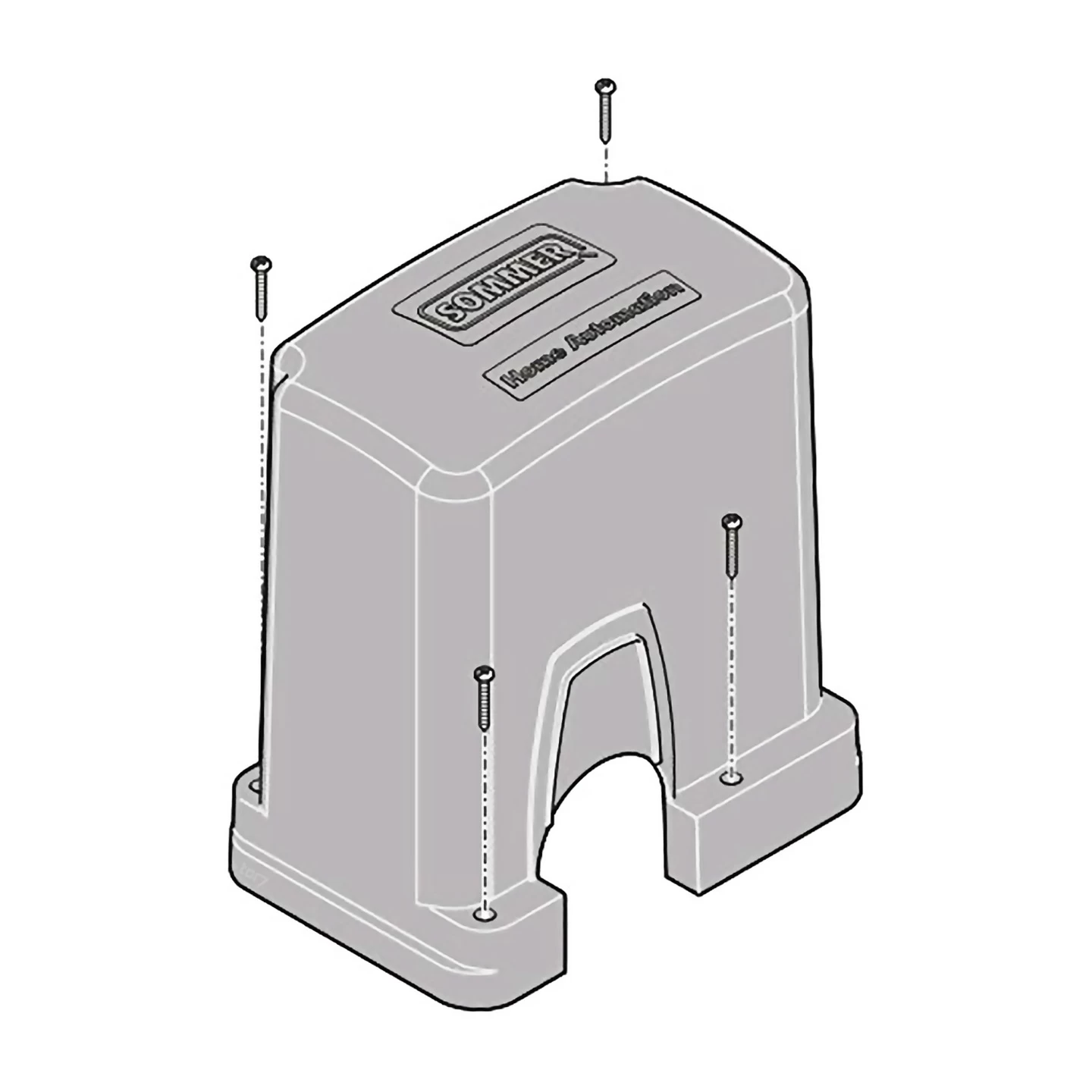 SOMMER Haube Antriebseinheit STArter/STArter Plus 3 SOMMER Haube Antriebseinheit STArter/STArter Plus
