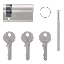 Hörmann Profil-Halbzylinder, 45,5 + 10 Mm, Links, TS 16 -Heimwerkzeuge 3014860 hoermann profil halbzylinder 45 5 10 mm links ts 16 lieferumfang einzeln