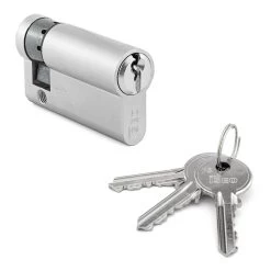 Hörmann Profil-Halbzylinder, 45,5 + 10 Mm, Links, TS 16 -Heimwerkzeuge 3014860 hoermann profil halbzylinder 45 5 10 mm links ts 16 mit schluessel