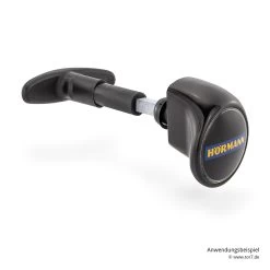 Hörmann Torgriffgarnitur Schwarz, Stiftlänge 113 Mm, TS 42 -Heimwerkzeuge 3024970 hoermann torgriffgarnitur schwarz stiftlaenge 113mm ts42 anwendungsbeispiel