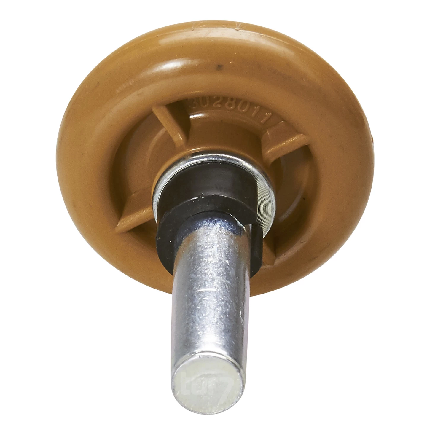 Hörmann Laufrolle Mit Gleitlager Und Distanzhülse, Braun 6 Hörmann Laufrolle Mit Gleitlager Und Distanzhülse, Braun – Bild 4