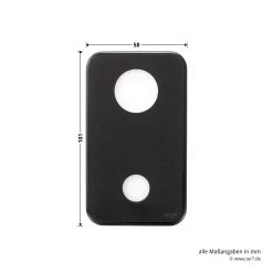 Hörmann Torgriffgarnitur, TS 42,5 Mm, Kunststoff Schwarz, PZ 9 Hörmann Torgriffgarnitur, TS 42,5 Mm, Kunststoff Schwarz, PZ -Heimwerkzeuge 3053601 hoermann torgriffgarnitur kunststoff schwarz pz ts 42 5 breite laenge