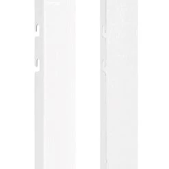 Hörmann Set Zargenverkleidung Für Sektionaltore, Woodgrain -Heimwerkzeuge 4005311 hoermann set zargenverkleidung 55x2000 mm ral 9016 verkehrsweiss rueckseite