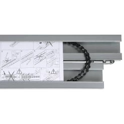 Hörmann Antriebsschiene, Zweiteilige Führungsschiene FS 2 -Heimwerkzeuge 435570 hoermann antriebsschiene zweiteilige fuehrungsschiene fs 2 scharnier