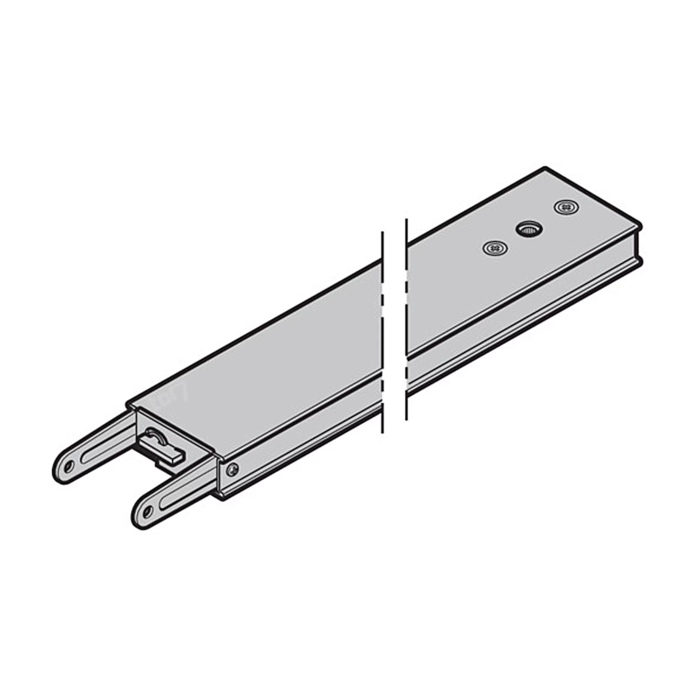 Hörmann Antriebschiene, Zweiteilige Führungsschiene FS 6 3 Hörmann Antriebschiene, Zweiteilige Führungsschiene FS 6