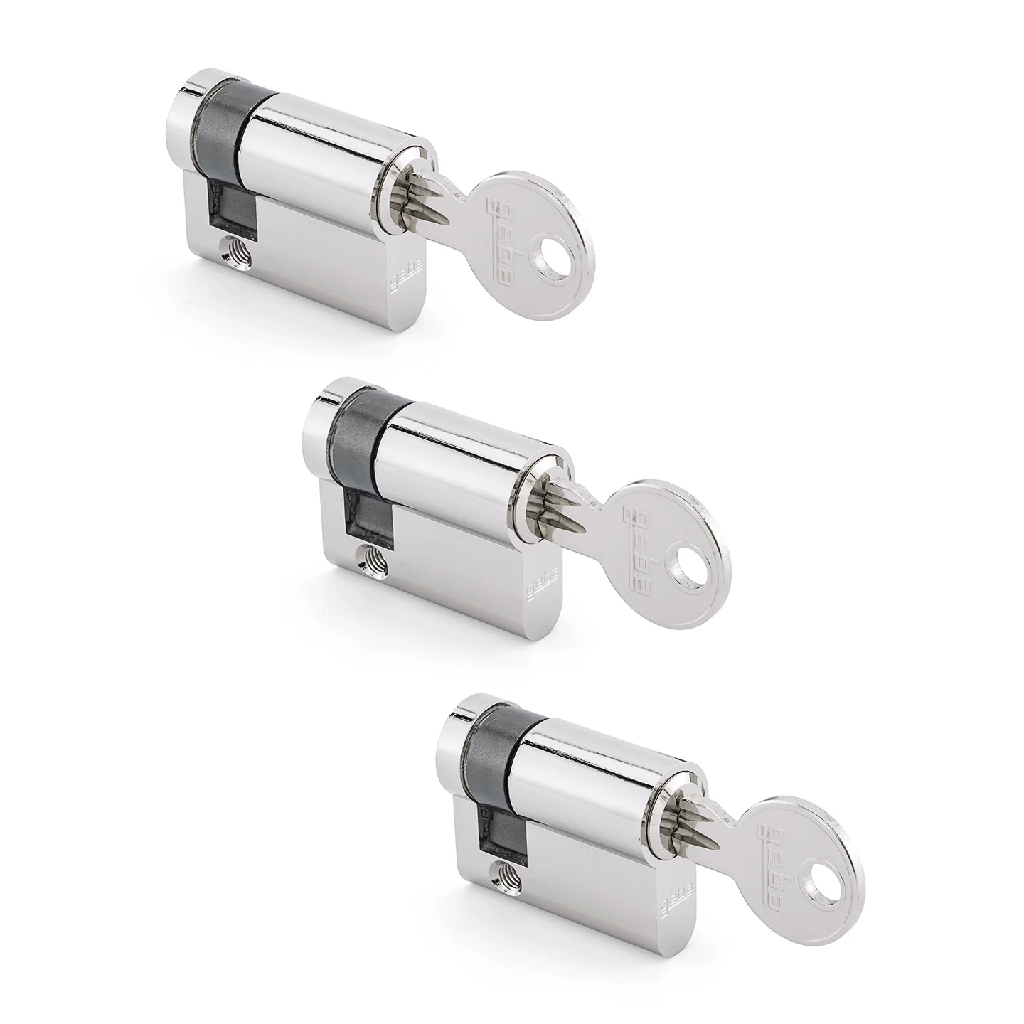 Hörmann Profilhalbzylinder, Gleichschließend, 3 Stück 3 Hörmann Profilhalbzylinder, Gleichschließend, 3 Stück