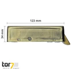 Hörmann Elektroschloss 24 V Als Pfeilerverriegelung Für Drehtore -Heimwerkzeuge 436248 hoermann elektroschloss pfeilerverriegelung seitenansicht