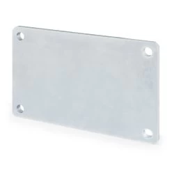 Hörmann Pfeiler-Mauerplatte PM 1, Stahl Verzinkt, Für RotaMatic