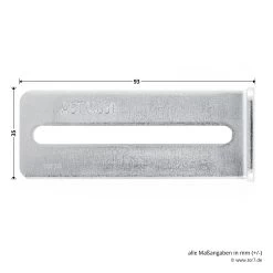 Hörmann Magnetschalter Bi-direktional -Heimwerkzeuge 436339 hoermann magnetschalter bi direktional winkel breite laenge