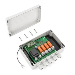 Hörmann 4-Kanal-Relais-Empfänger HER 4, 40 MHz -Heimwerkzeuge 437065 hoermann 4 kanal relais empfaenger her 4 40 mhz geoeffnet