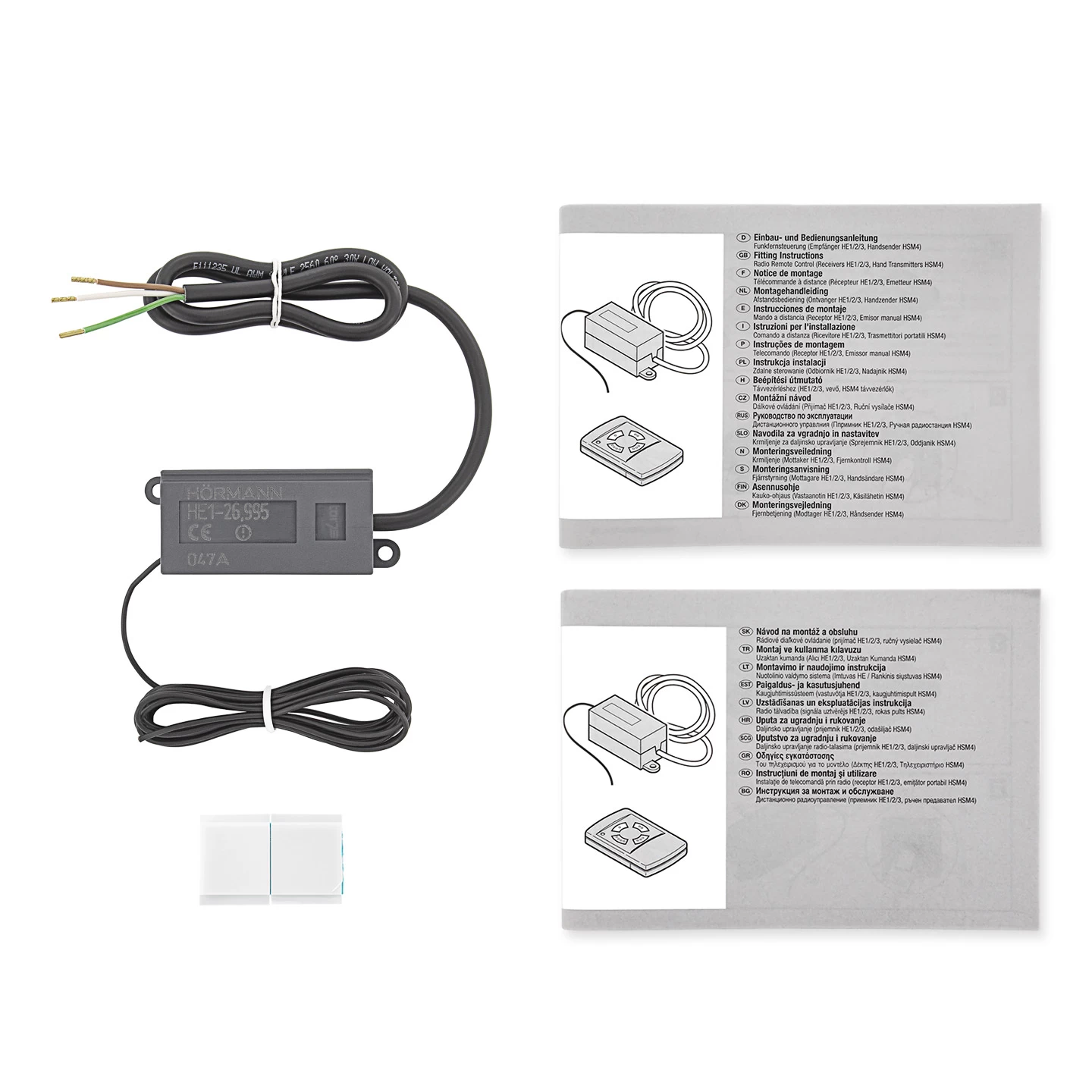 Hörmann 1-Kanal-Empfänger HE 1, 26,995 MHz 5 Hörmann 1-Kanal-Empfänger HE 1, 26,995 MHz – Bild 3