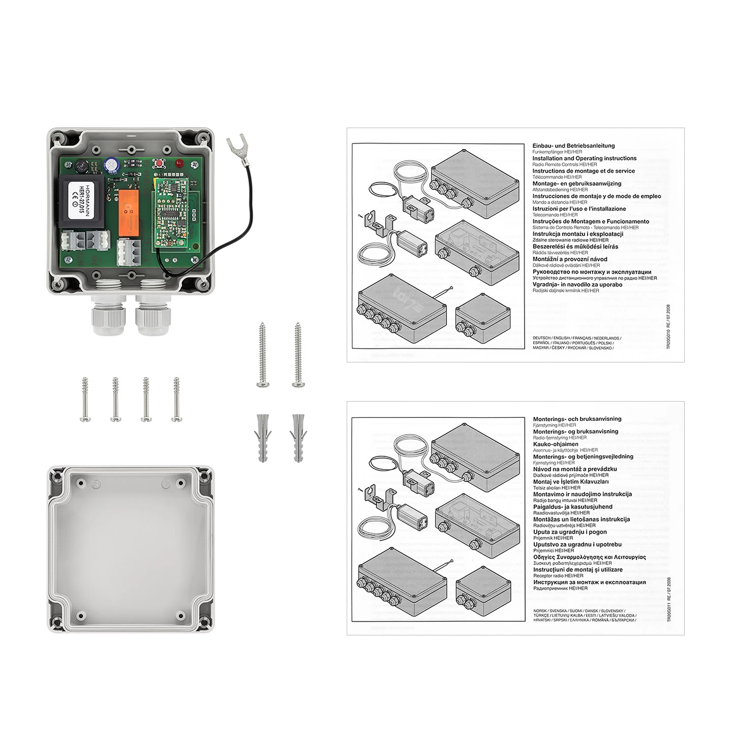 Hörmann 1-Kanal-Relais-Empfänger HER 1, 27,015 MHz 8 Hörmann 1-Kanal-Relais-Empfänger HER 1, 27,015 MHz – Bild 6