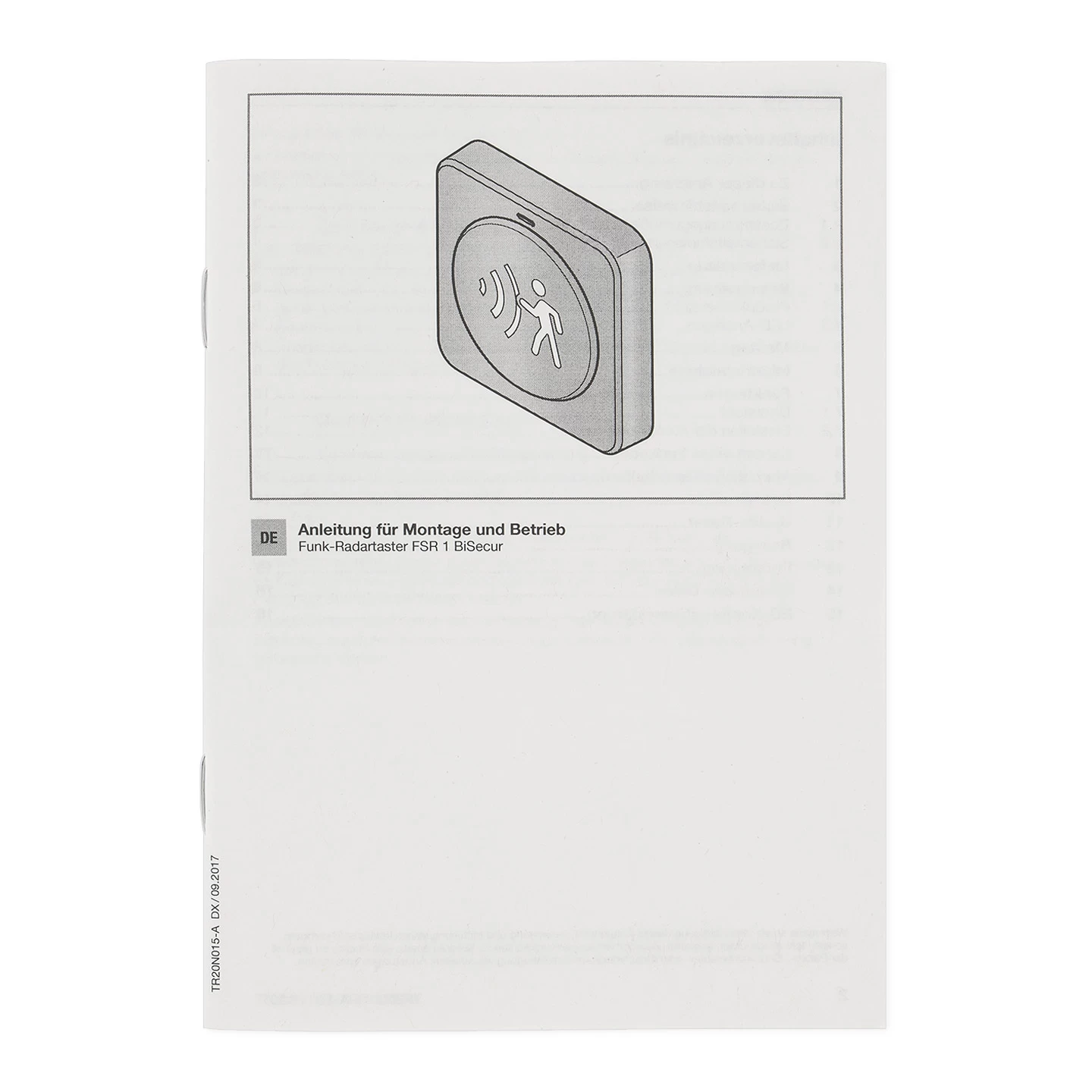 Hörmann Radartaster FSR 1, BiSecur 12 Hörmann Radartaster FSR 1, BiSecur – Bild 10