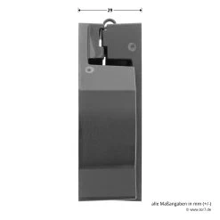 Hörmann Antriebsscheibenhalter Mit Antriebsscheibe Für FS10 -Heimwerkzeuge 437747 hoermann antriebsscheibenhalter mit antriebsscheibe fuer fs10 seitenmasse schlitten