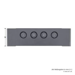 Hörmann Leer-Gehäuse-Unterteil IP 54 -Heimwerkzeuge 438266 hoermann leer gehaeuse unterteil ip 54 hoehe