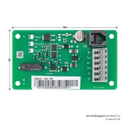 Hörmann Platine 8K2-1T, Auswerteeinheit -Heimwerkzeuge 438739 hoermann platine 8k2 1t auswerteeinheit bemassung