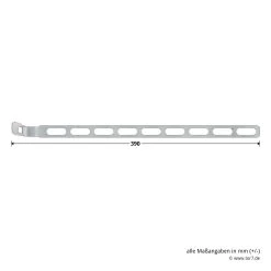 Hörmann Abhängungs-Set Für Führungsschienen -Heimwerkzeuge 438740 hoermann abhaengungs set fuer fuehrungsschienen abhaengungsanker laenge