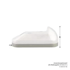 Hörmann Unterlegplatten-Set Für Auflaufbock -Heimwerkzeuge 438774 hoermann unterlegplatten set fuer auflaufbock anwendung