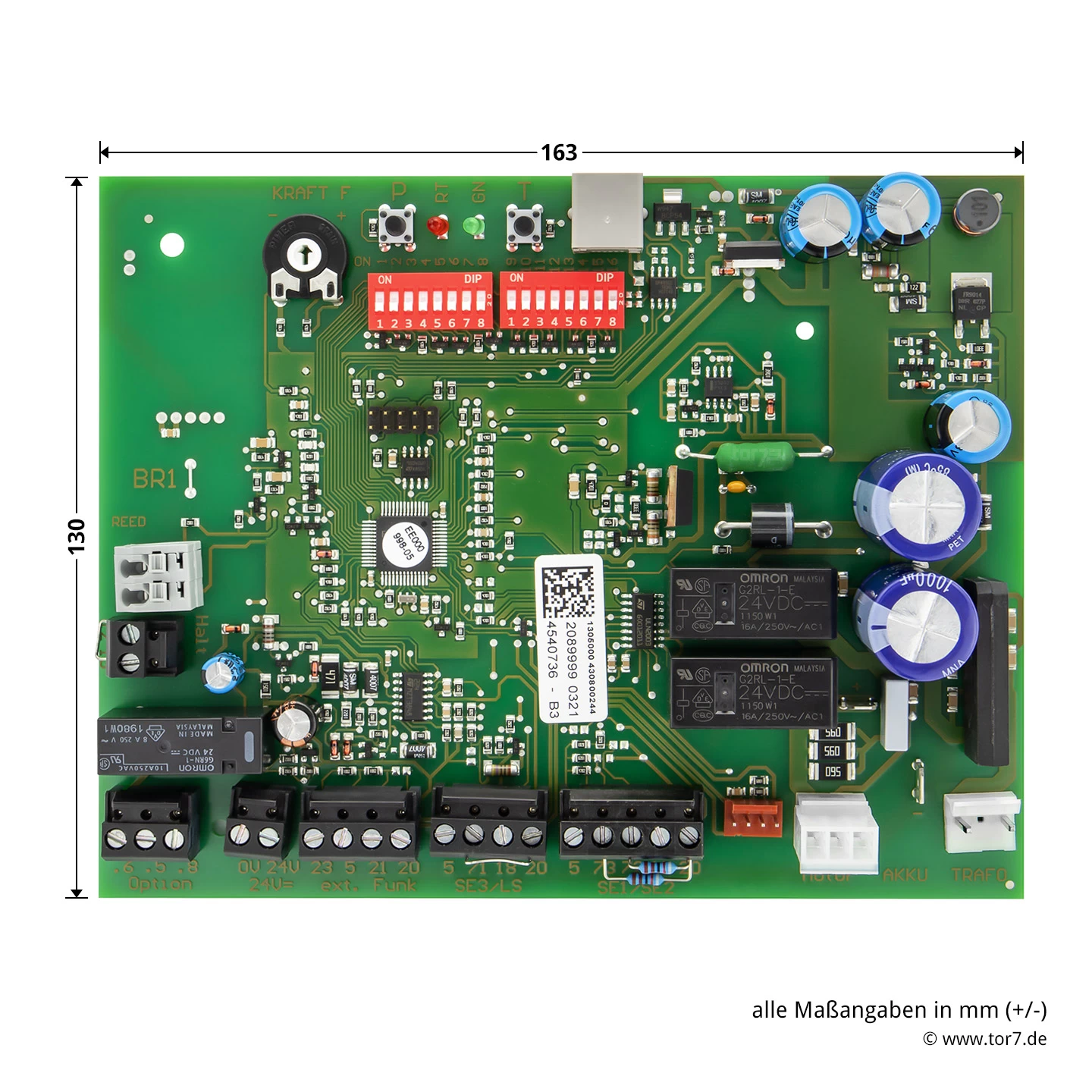 Hörmann Steuerungsplatine LineaMatic Schiebetorantrieb Ohne Funkempfänger 7 Hörmann Steuerungsplatine LineaMatic Schiebetorantrieb Ohne Funkempfänger – Bild 5