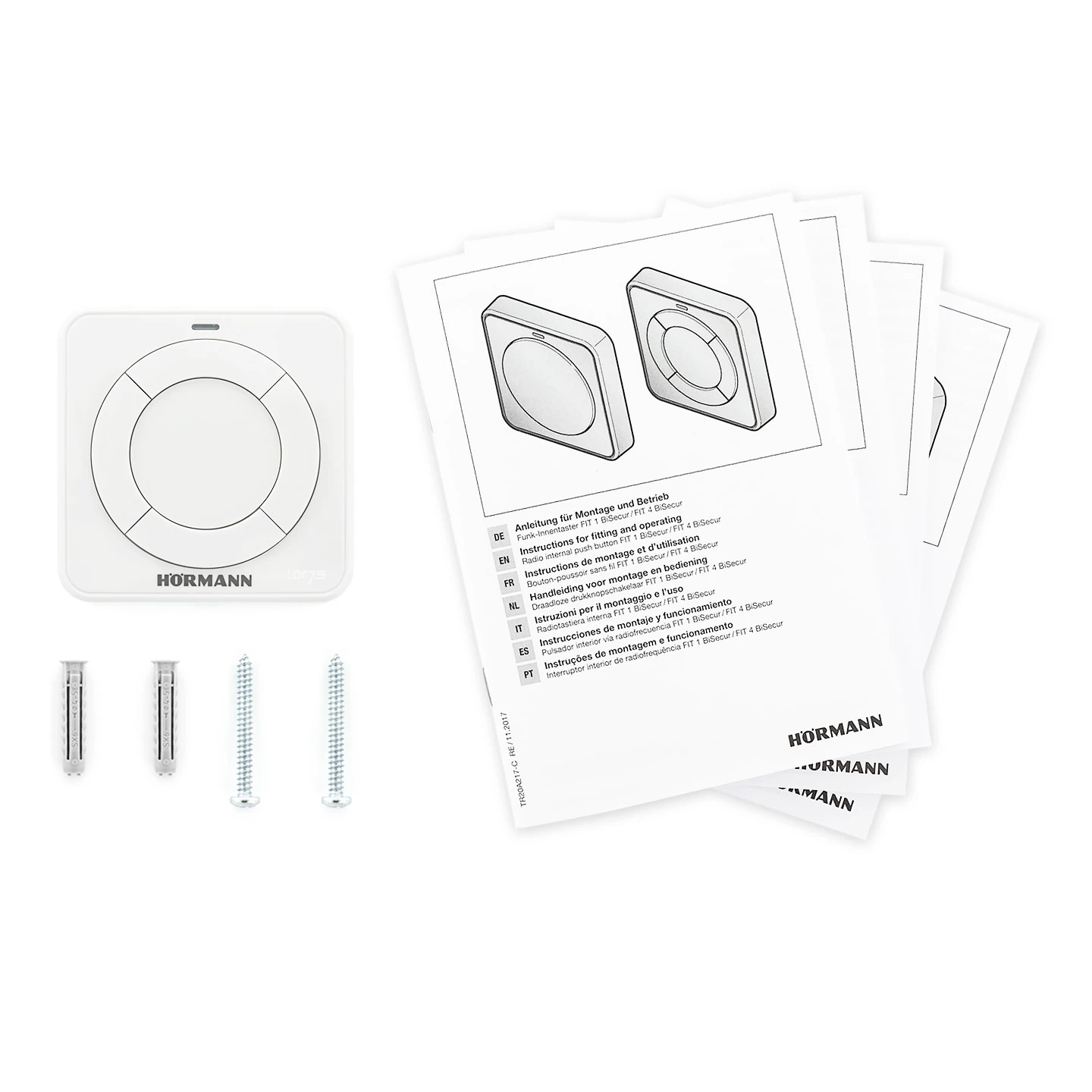 Hörmann Funk-Innentaster FIT 4, BiSecur 8 Hörmann Funk-Innentaster FIT 4, BiSecur – Bild 6