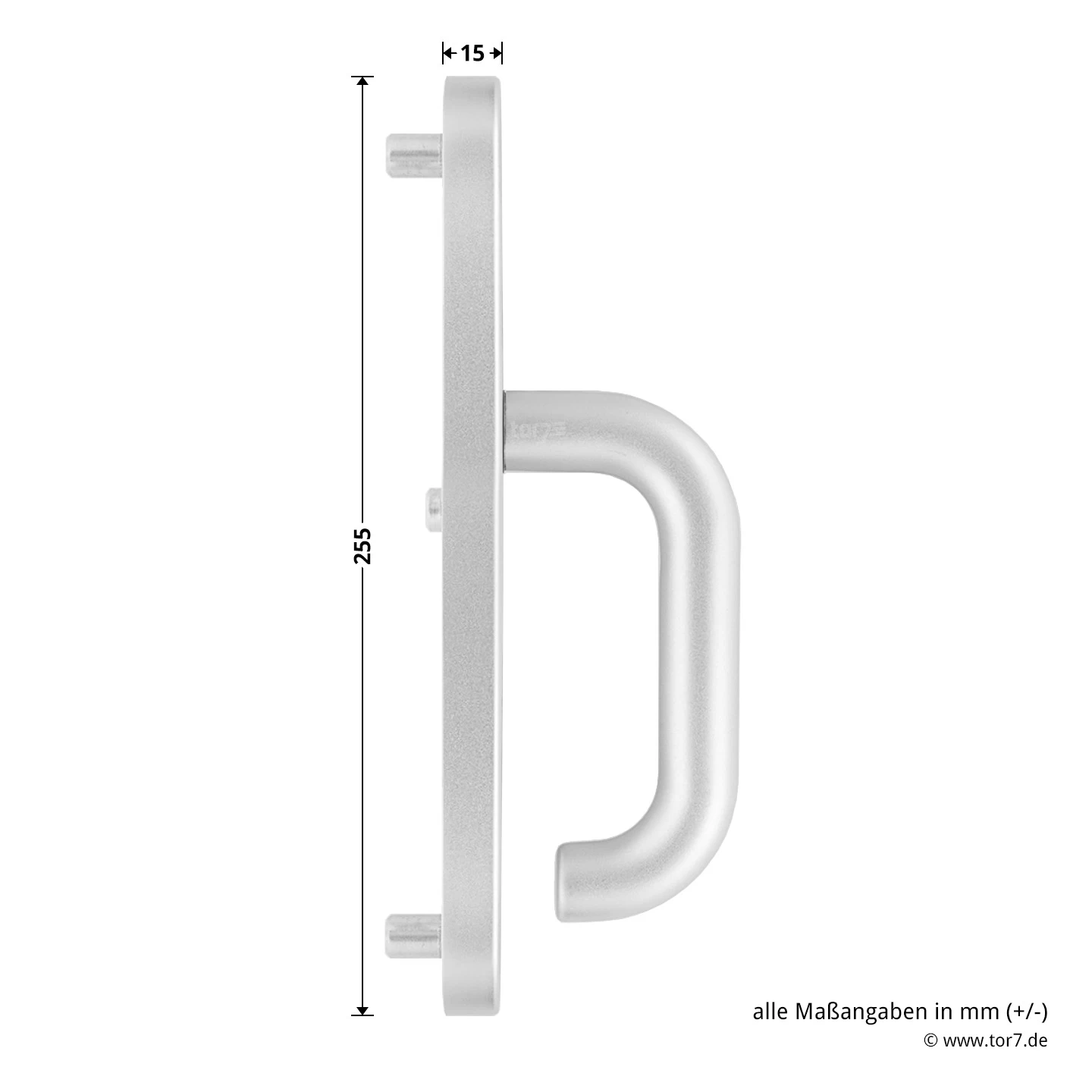 Hörmann FS Panikgarnitur D110 Langschild PZ ES2, Alu 9 Hörmann FS Panikgarnitur D110 Langschild PZ ES2, Alu – Bild 7