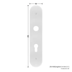 Hörmann FS Panikgarnitur D110 Langschild PZ ES2, Alu 20 Hörmann FS Panikgarnitur D110 Langschild PZ ES2, Alu -Heimwerkzeuge 449891 hoermann fs panikgarnitur d110 pz es2 langschild alu f1 platte masse