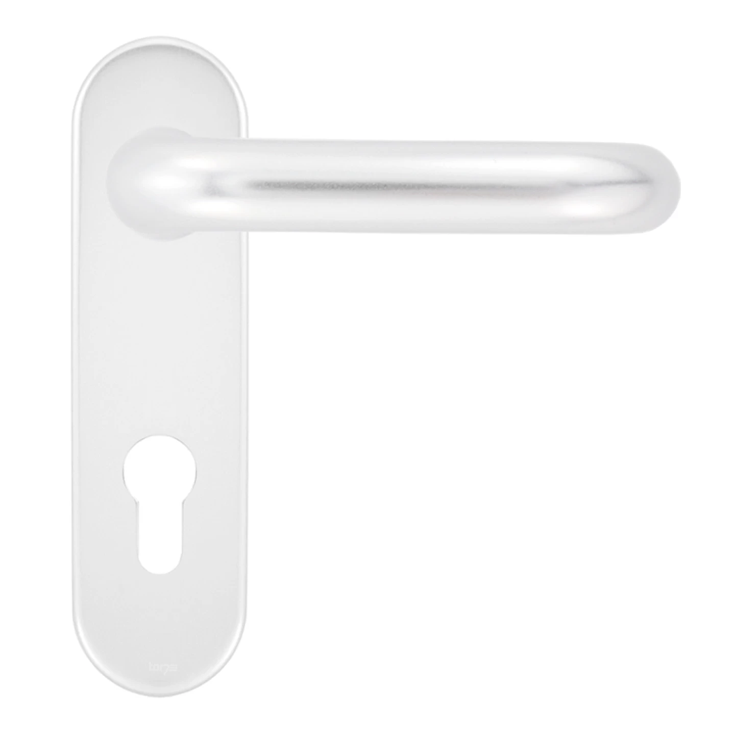 Hörmann Drückergarnitur D110 Kurzschild PZ, Alu 3 Hörmann Drückergarnitur D110 Kurzschild PZ, Alu