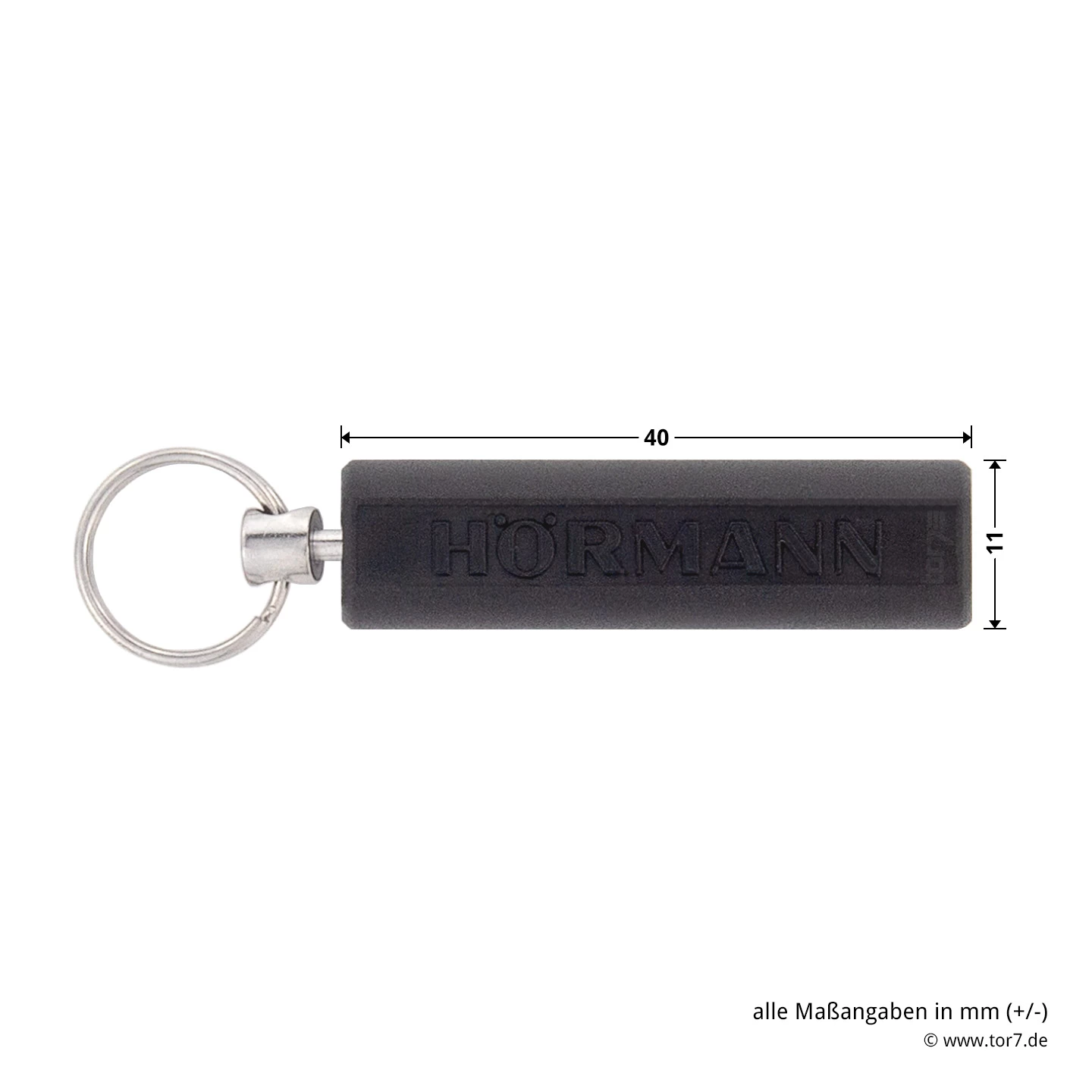 Hörmann Transponderschlüssel TS In Schwarz 5 Hörmann Transponderschlüssel TS In Schwarz – Bild 3