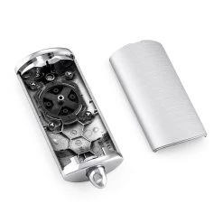 Hörmann Ersatz-Gehäuse Handsender HSE 4, Silber 5 Hörmann Ersatz-Gehäuse Handsender HSE 4, Silber -Heimwerkzeuge 4510787 hoermann ersatz gehaeuse handsender hse4 silber perspektive