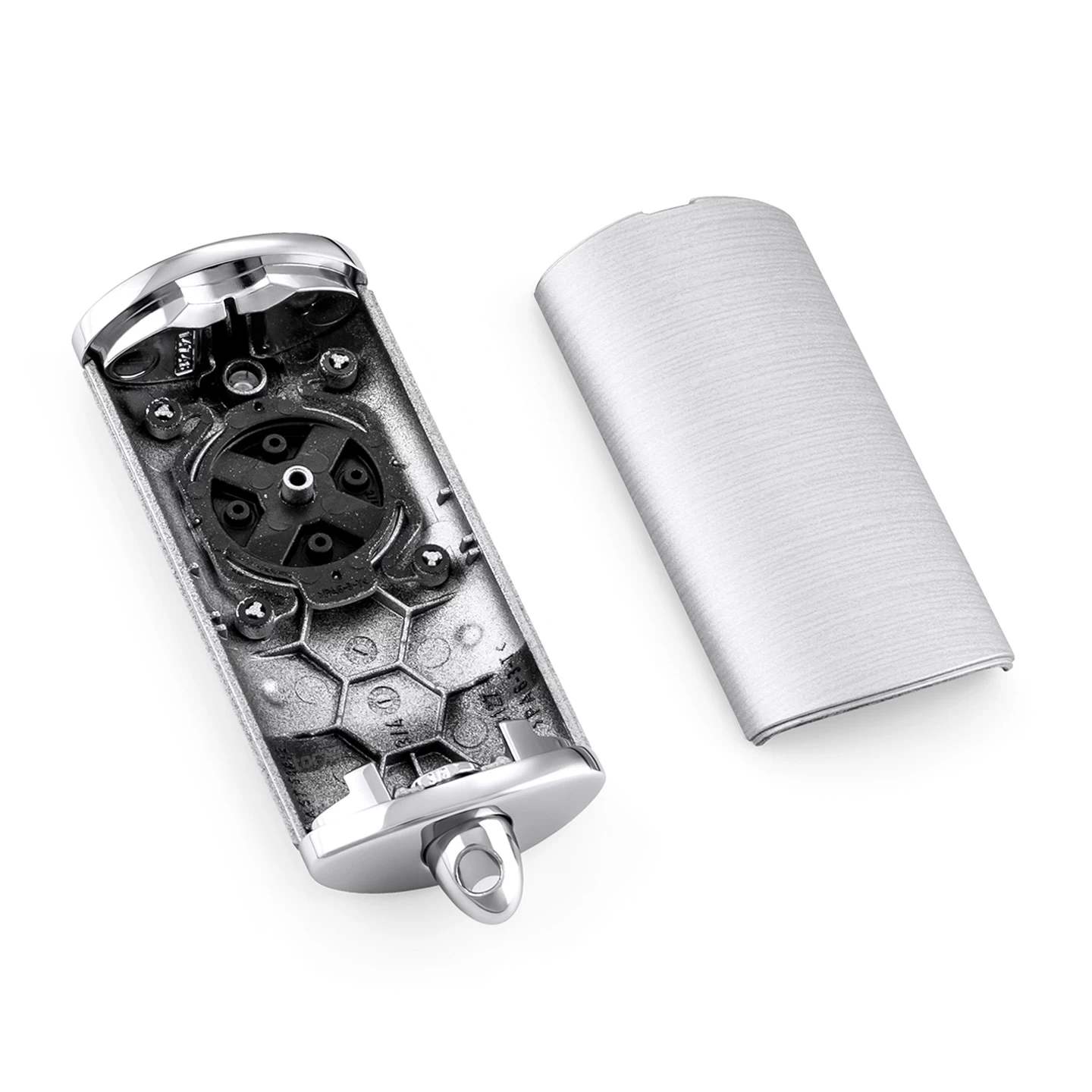 Hörmann Ersatz-Gehäuse Handsender HSE 4, Silber 4 Hörmann Ersatz-Gehäuse Handsender HSE 4, Silber – Bild 2