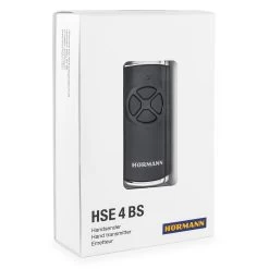 Hörmann Handsender HSE 4, BiSecur, Anthrazitgrau -Heimwerkzeuge 4511573 hoermann handsender hse 4 bisecur anthrazitgrau verpackung