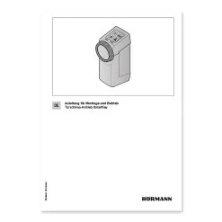 Hörmann Funk-Türschlossantrieb SmartKey -Heimwerkzeuge 4511791 hoermann funk tuerschlossantrieb smartkey silber anleitung