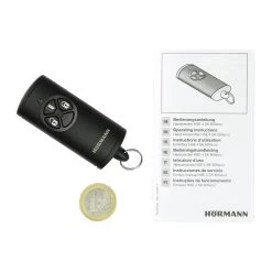 Hörmann Handsender SmartKey HSE 4-SK 868-BS Schwarz -Heimwerkzeuge 4511796 hoermann handsender hse 4 sk 868 mhz bisecur groessenvergleich