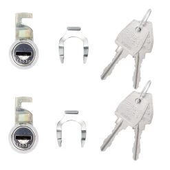 Hörmann Set Hebelschloss Haube VersaMatic 2-flg. -Heimwerkzeuge 4511928 hoermann set hebelschloss haube versamatic 2 flg lieferumfang