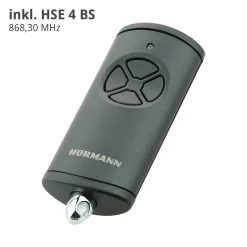 Hörmann ProMatic Garagentorantrieb Serie 3 BiSecur -Heimwerkzeuge 4512583 inkl hoermann hse 4 bs komplett struktur schwarz