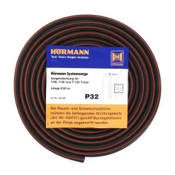 Hörmann Zargendichtung Für T-60-, T-90- Und T-120-Türen, P32, Länge 6,50 Meter Mit Dichtungskeil