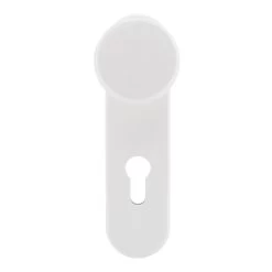 Hörmann FS Wechselgarnitur D110 Kurzschild PZ, Weiß 13 Hörmann FS Wechselgarnitur D110 Kurzschild PZ, Weiß -Heimwerkzeuge 454688 hoermann fs wechselgarnitur d 110 pz kurzschild polyamid weiss gleitlager knauf draufsicht