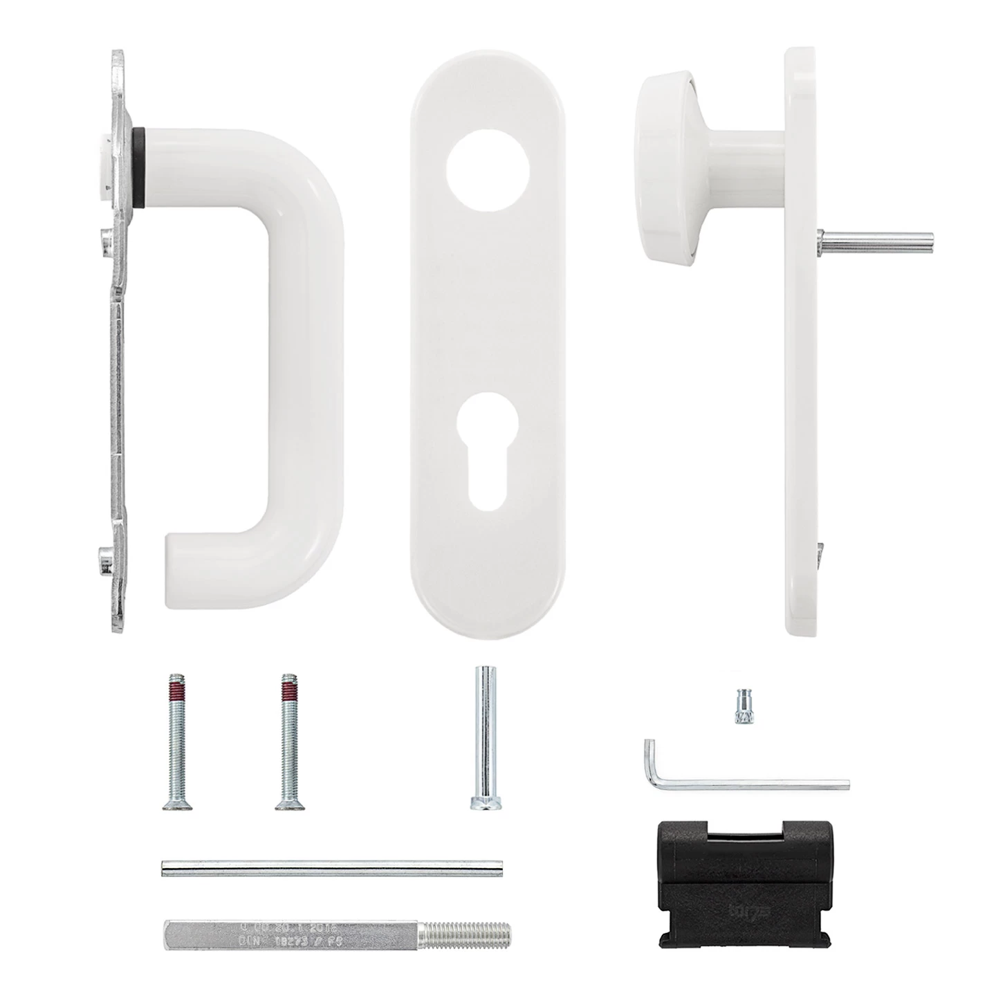 Hörmann FS Wechselgarnitur D110 Kurzschild PZ, Weiß 8 Hörmann FS Wechselgarnitur D110 Kurzschild PZ, Weiß – Bild 6