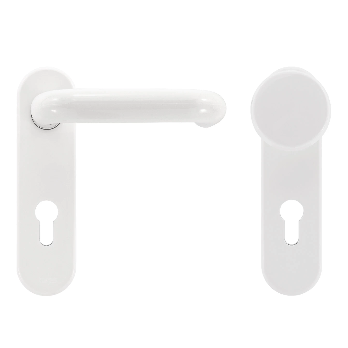 Hörmann FS Wechselgarnitur D110 Kurzschild PZ, Weiß 3 Hörmann FS Wechselgarnitur D110 Kurzschild PZ, Weiß