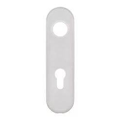 Hörmann FS Wechselgarnitur D110 Kurzschild PZ, Edelstahl -Heimwerkzeuge 454690 hoermann fs wechselgarnitur d 110 kurzschild pz gleitlager knopf k 130 edelstahl schild rueckansicht