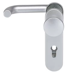 Hörmann Feuerschutz-Wechselgarnitur Typ D110 PZ, Aluminium -Heimwerkzeuge 454691 hoermann fs wechselgarnitur d 110 antipanik knauf