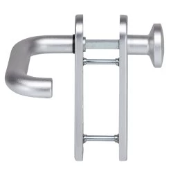 Hörmann Feuerschutz-Wechselgarnitur Typ D110 PZ, Aluminium -Heimwerkzeuge 454691 hoermann fs wechselgarnitur d 110 antipanik seitenansicht rechts