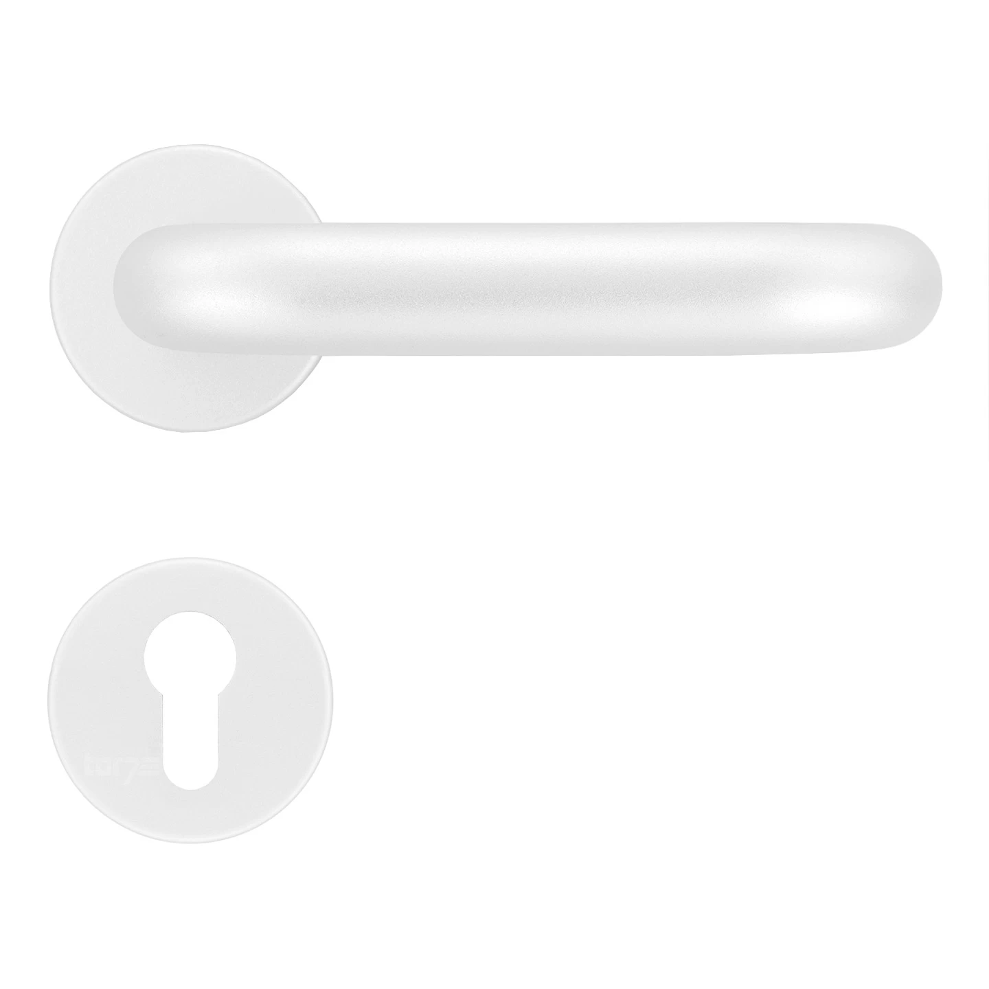 Hörmann FS Panik-Drückergarnitur D110 Rosette PZ, Alu 3 Hörmann FS Panik-Drückergarnitur D110 Rosette PZ, Alu