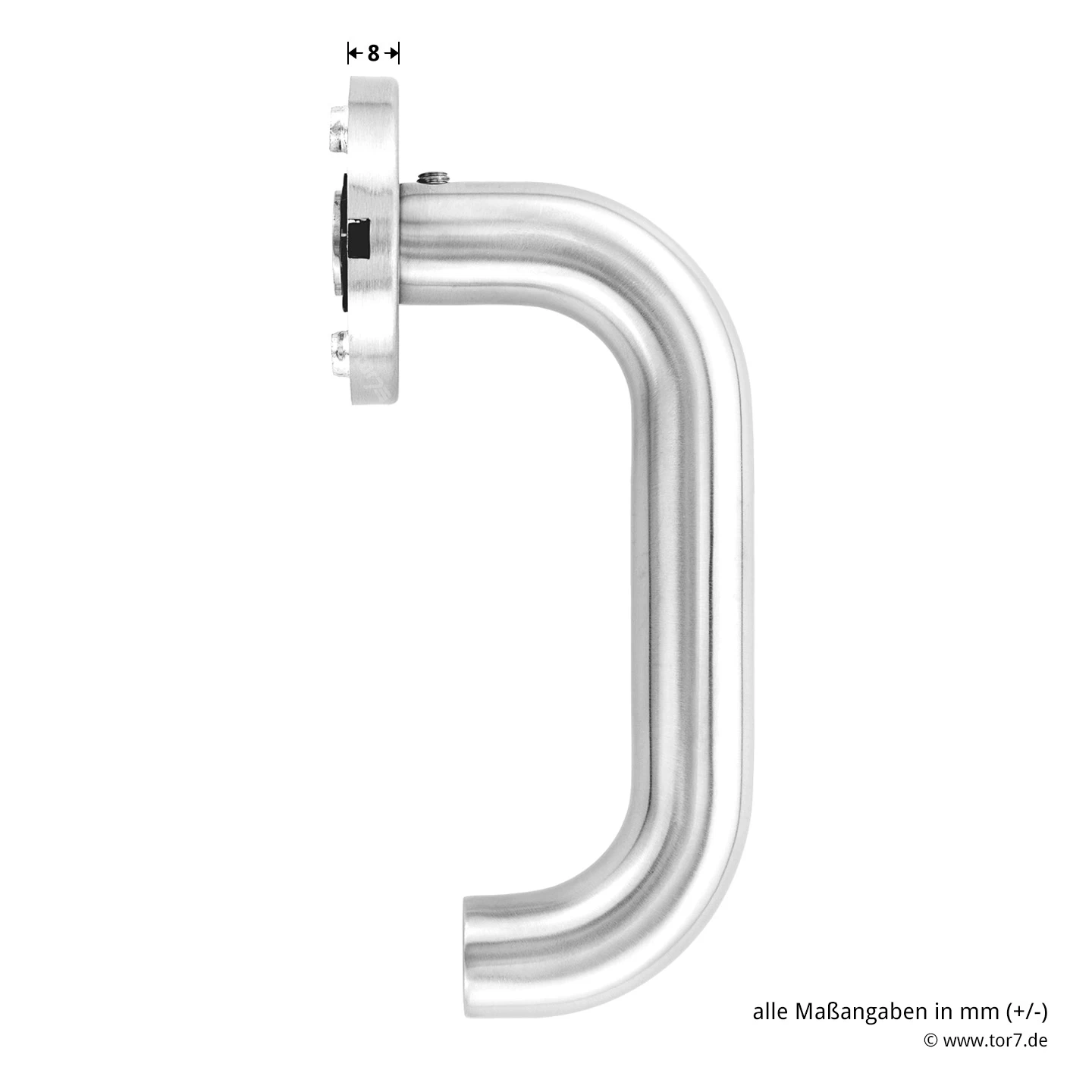 Hörmann FS Wechselgarnitur D110 Rosette PZ, Edelstahl 10 Hörmann FS Wechselgarnitur D110 Rosette PZ, Edelstahl – Bild 8